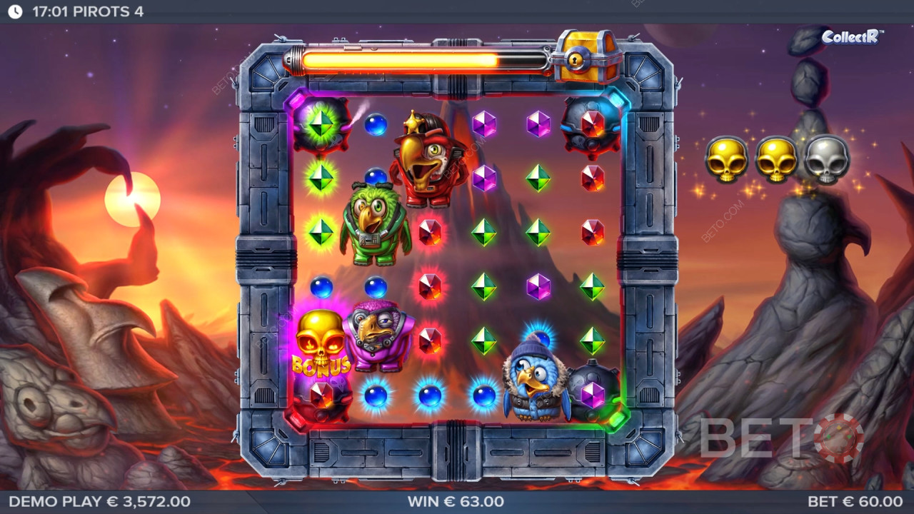 Pirots 4 Ανασκόπηση από BETO Slots