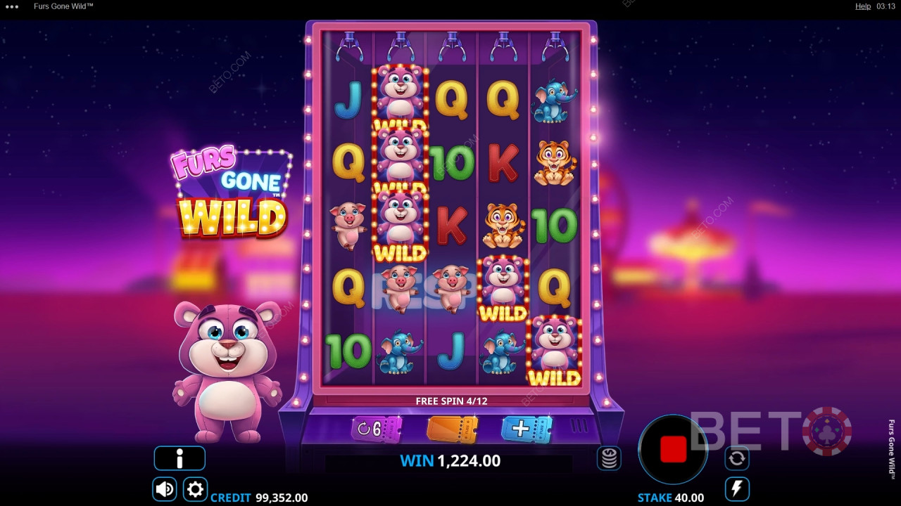 Furs Gone Wild κριτική από BETO Slots