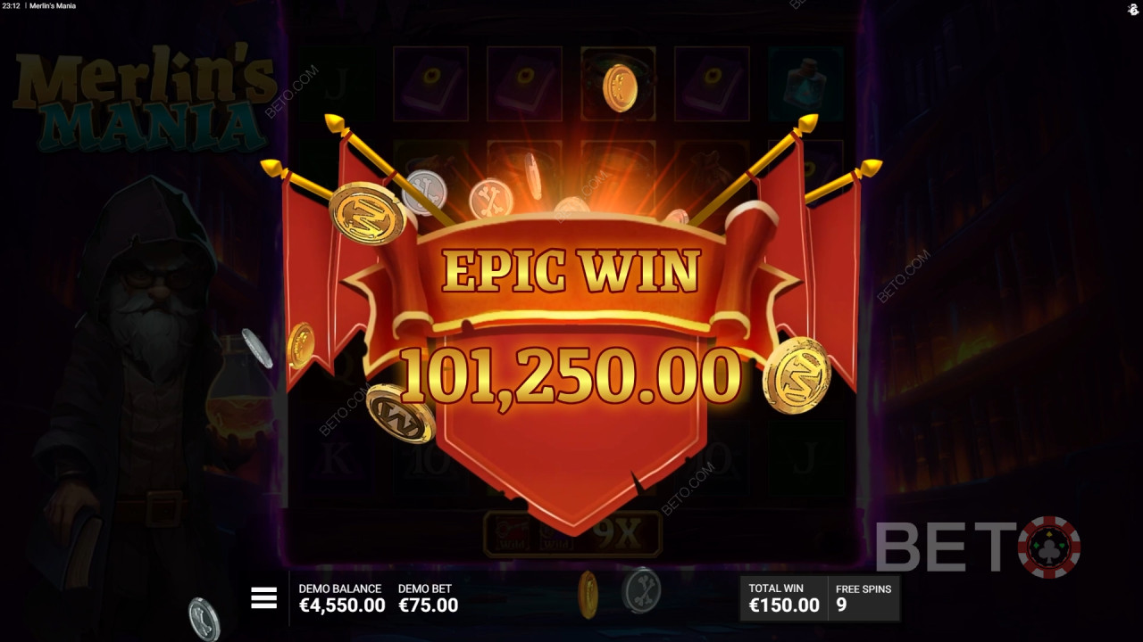 Merlin’s Mania Δωρεάν Παιχνίδι