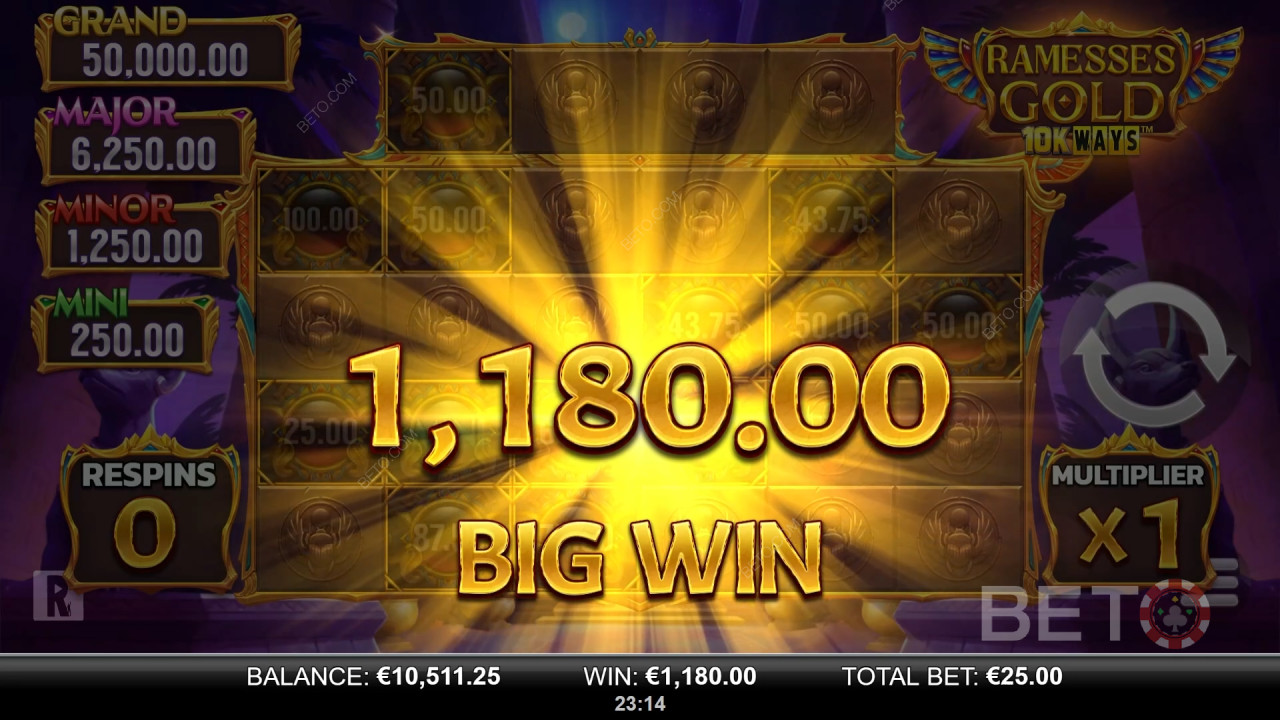 Ramesses Gold 10K Ways Δωρεάν Παιχνίδι