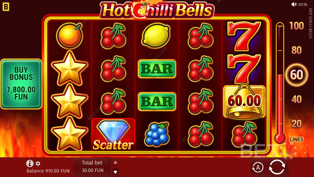 Πώς να παίξετε το Hot Chilli Bells της BGaming