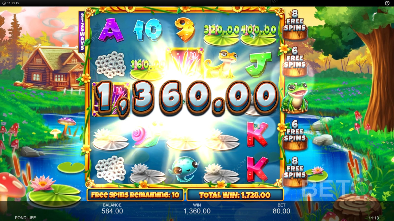 Pond Life Ανασκόπηση από BETO Slots