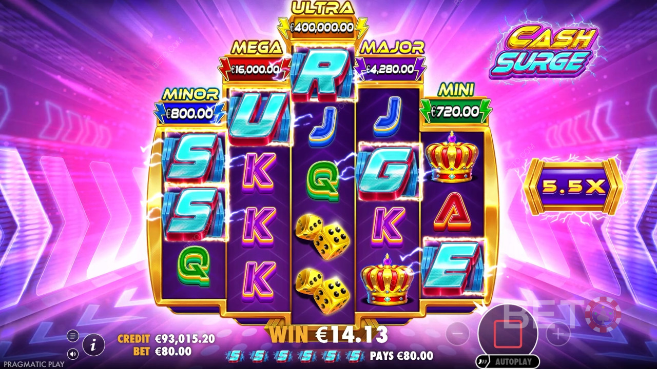 Cash Surge Δωρεάν Παιχνίδι