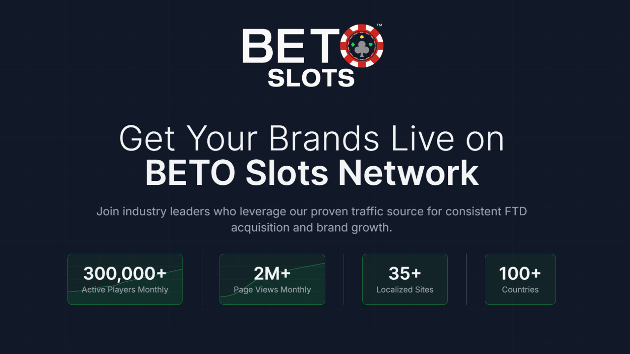 Συνεργαστείτε με την BETO Slots | Συνεργασίες με συνεργάτες και φορείς εκμετάλλευσης