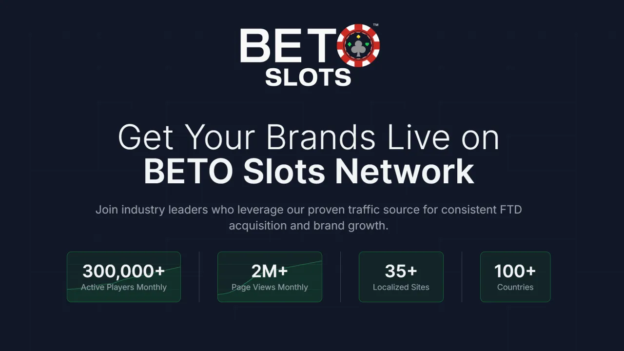 Συνεργαστείτε με την BETO Slots | Συνεργασίες με συνεργάτες και φορείς εκμετάλλευσης