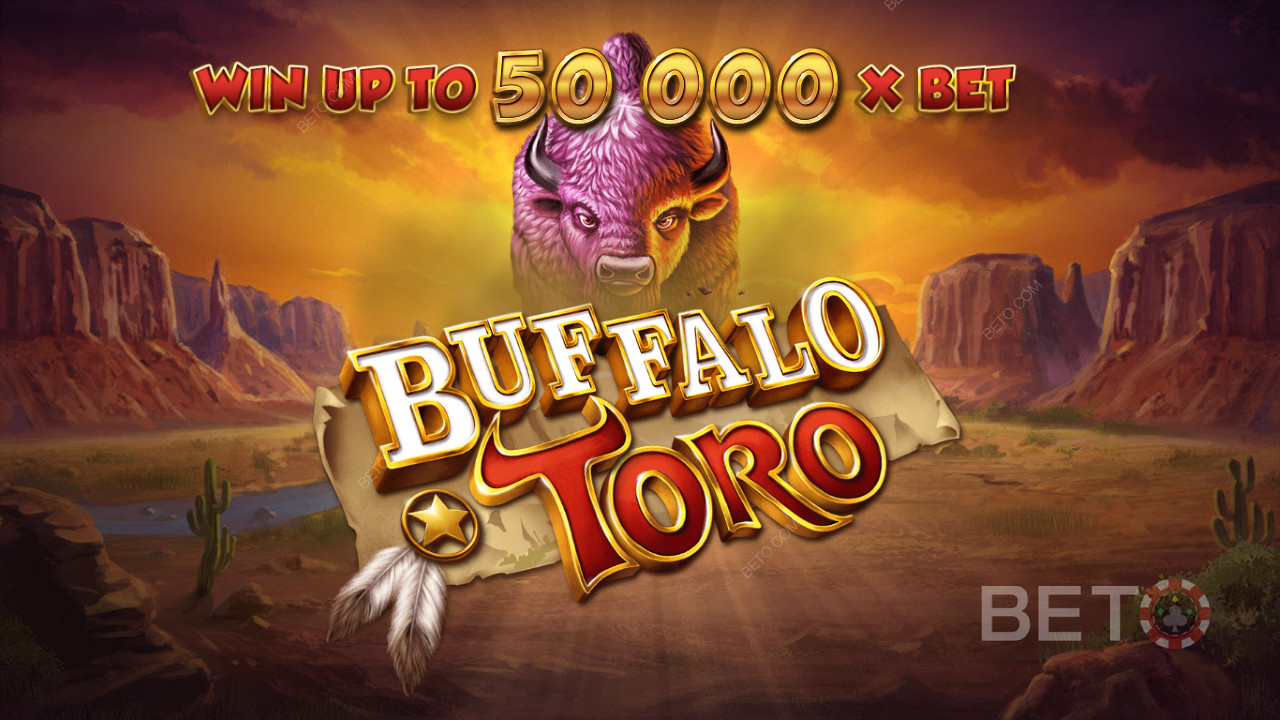 Κερδίστε έως και 50.000 φορές το ποντάρισμά σας στον online κουλοχέρη Buffalo Toro