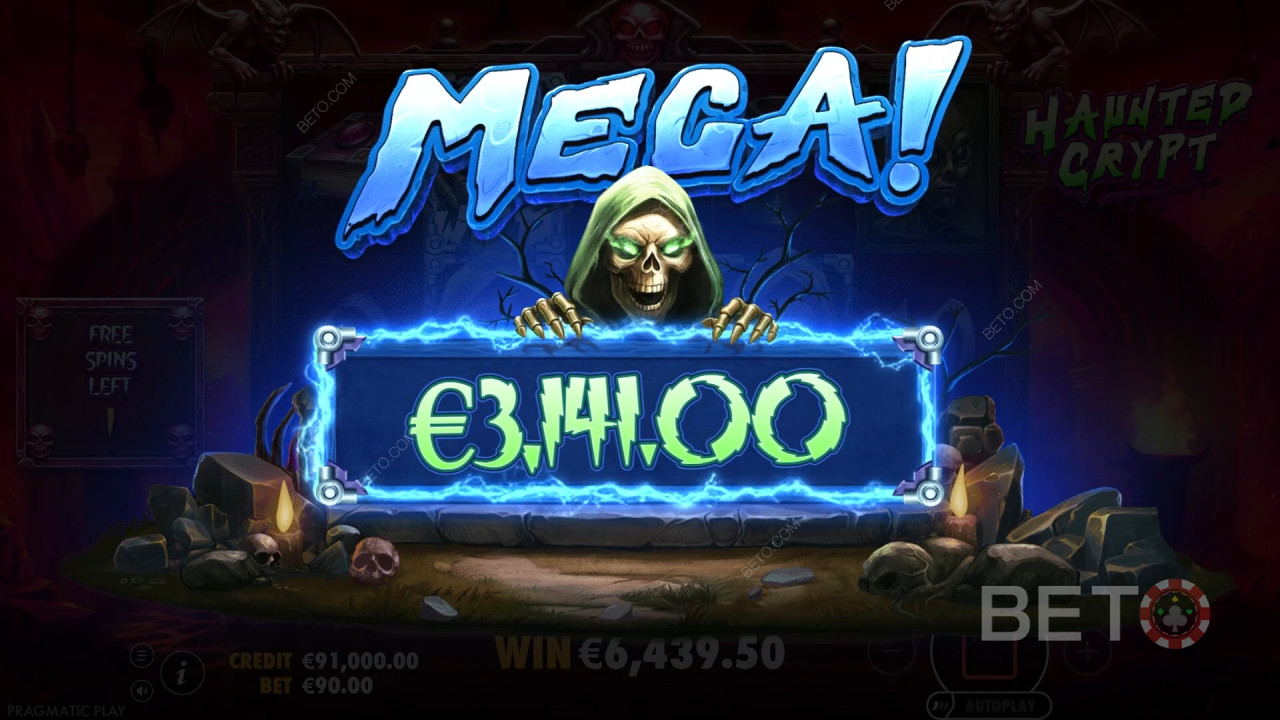 Κριτική για το «Haunted Crypt» από το BETO Slots