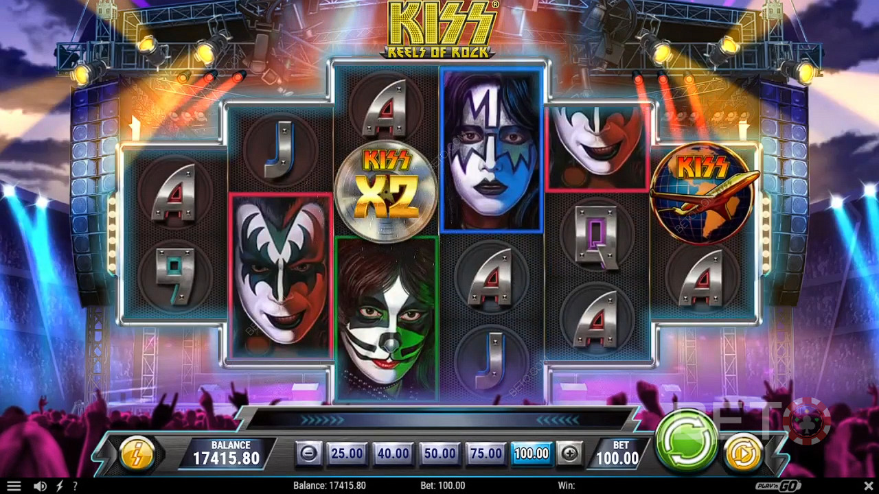 KISS Reels of Rock Δωρεάν Παιχνίδι