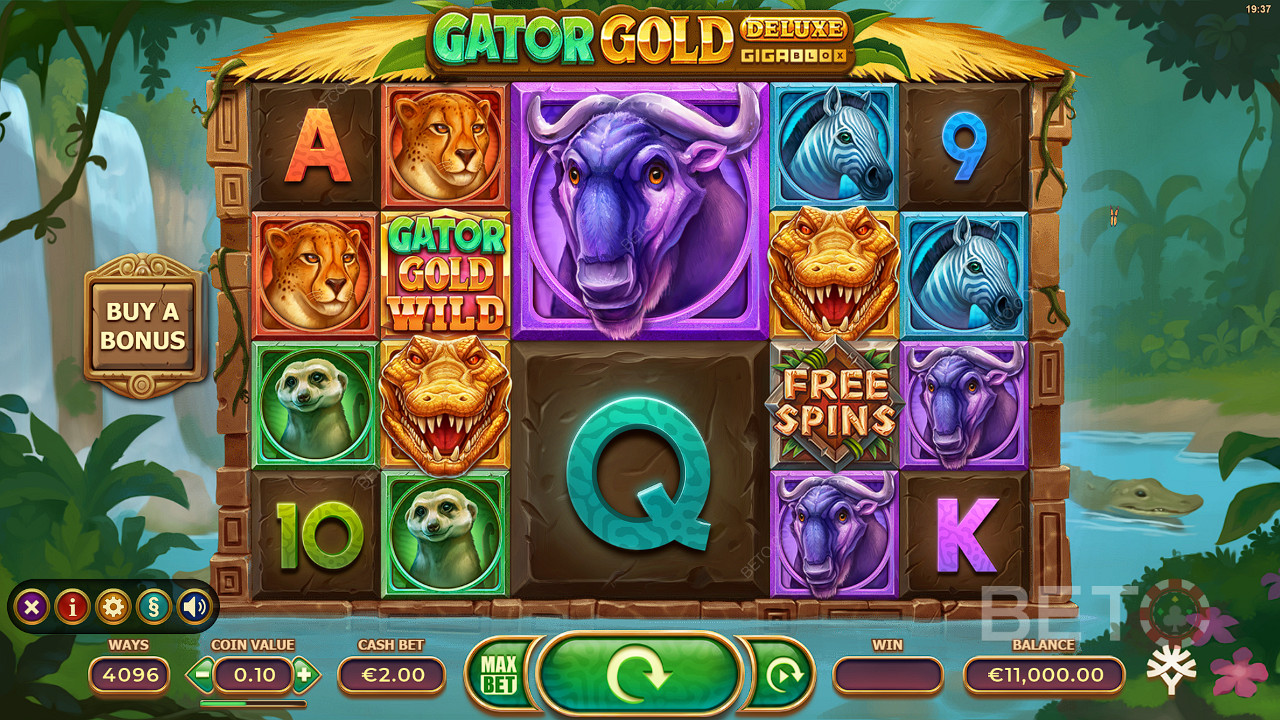 Gator Gold Deluxe Gigablox Δωρεάν Παιχνίδι