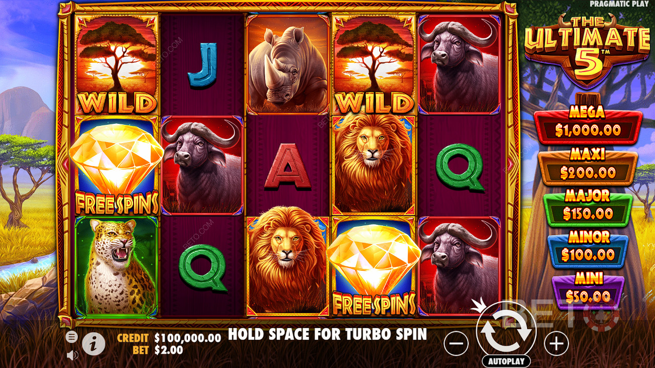 The Ultimate 5 Ανασκόπηση από την BETO Slots