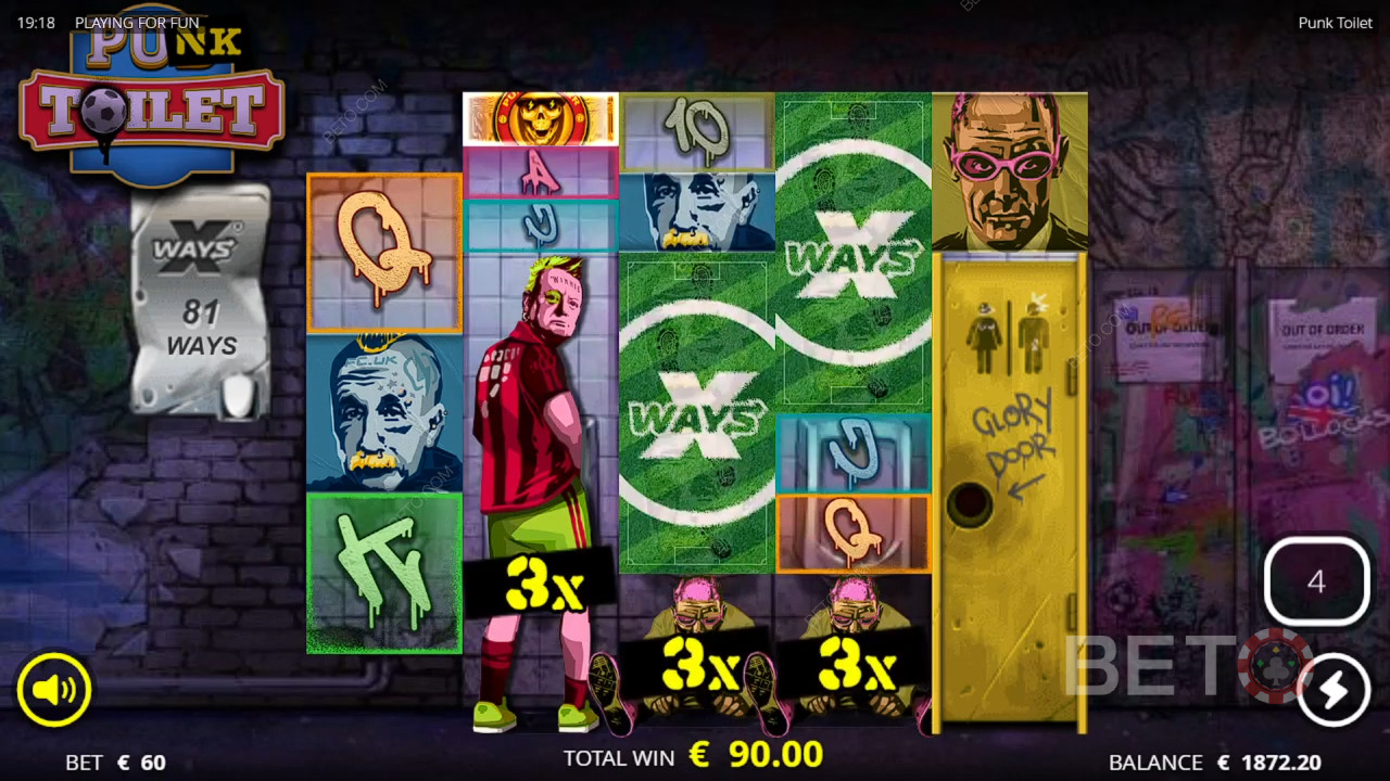 Ανασκόπηση του Punk Toilet από την BETO Slots