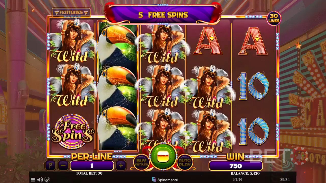 Reels Of Rio Ανασκόπηση από BETO Slots