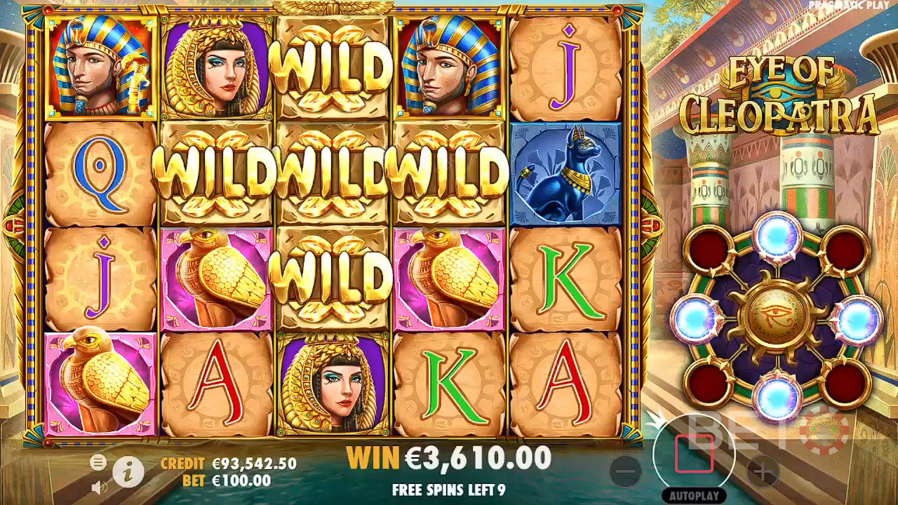 Ανασκόπηση του Eye of Cleopatra από την BETO Slots