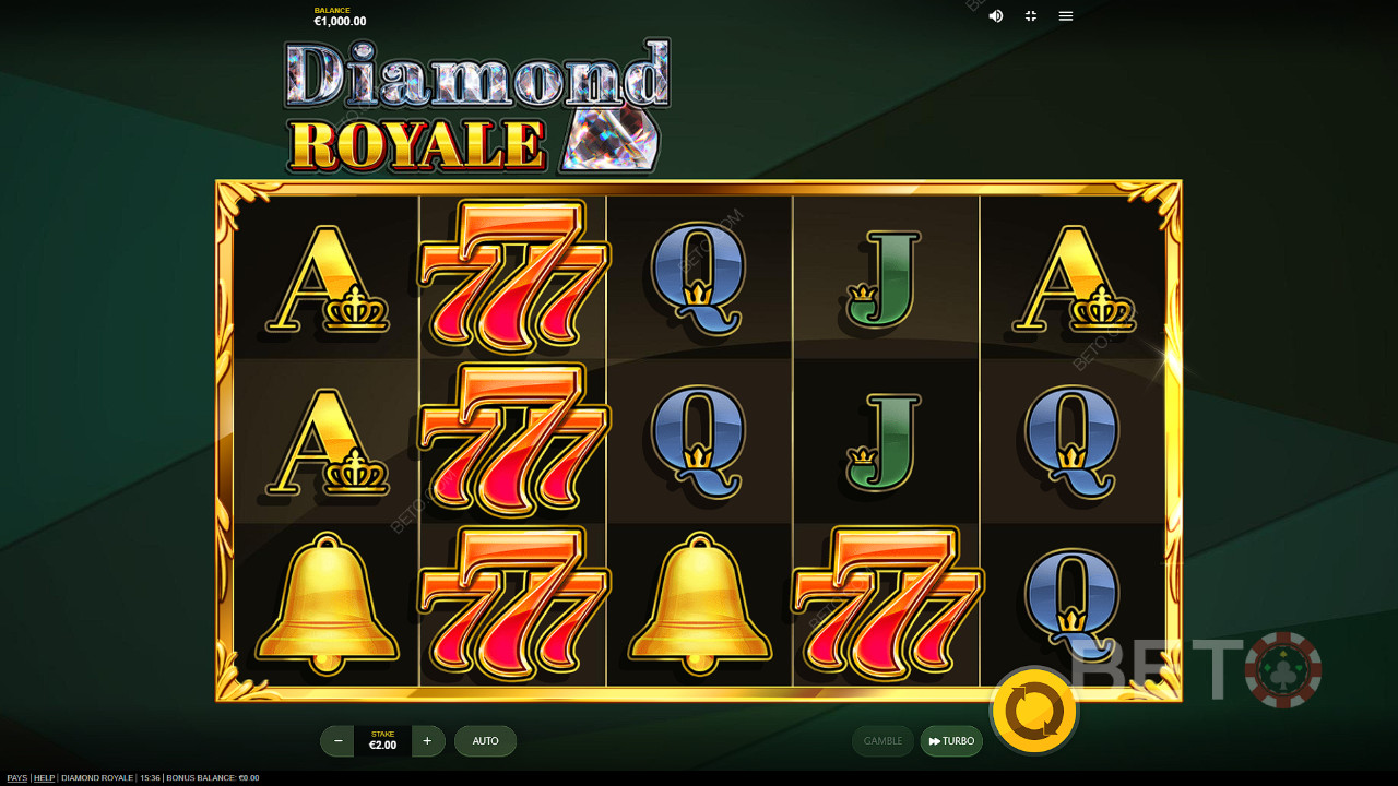 Diamond Royale Ανασκόπηση από BETO Slots