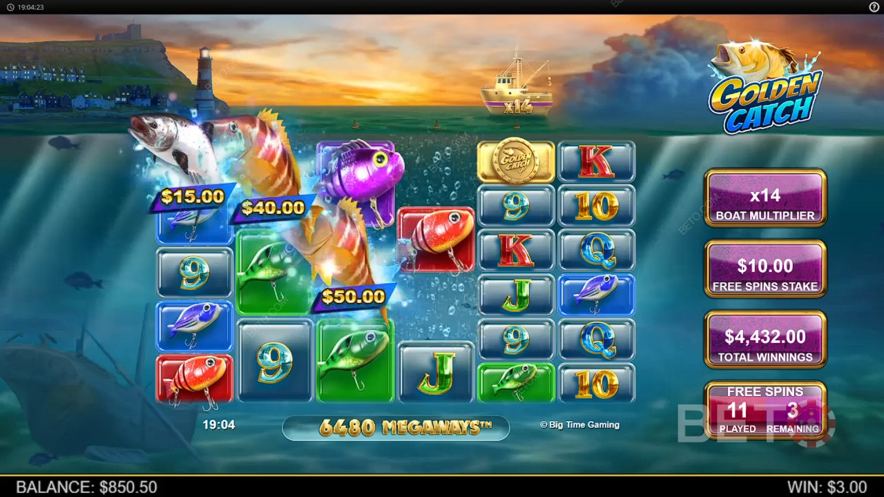 Golden Catch Ανασκόπηση από BETO Slots