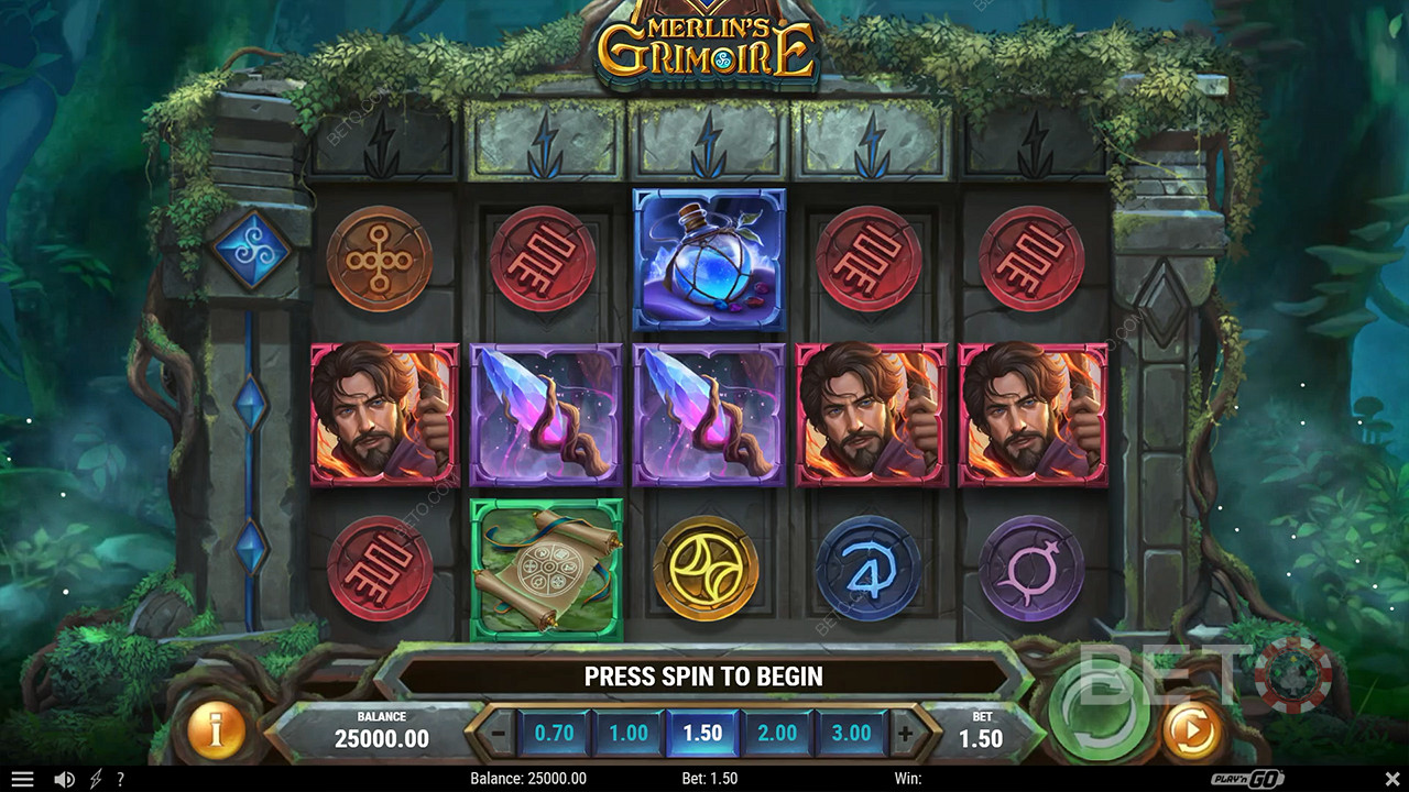 Merlin's Grimoire Δωρεάν Παιχνίδι
