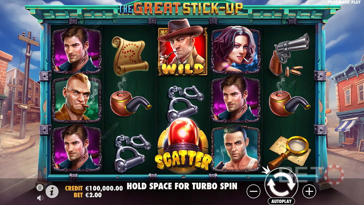The Great Stick-Up Ανασκόπηση από BETO Slots