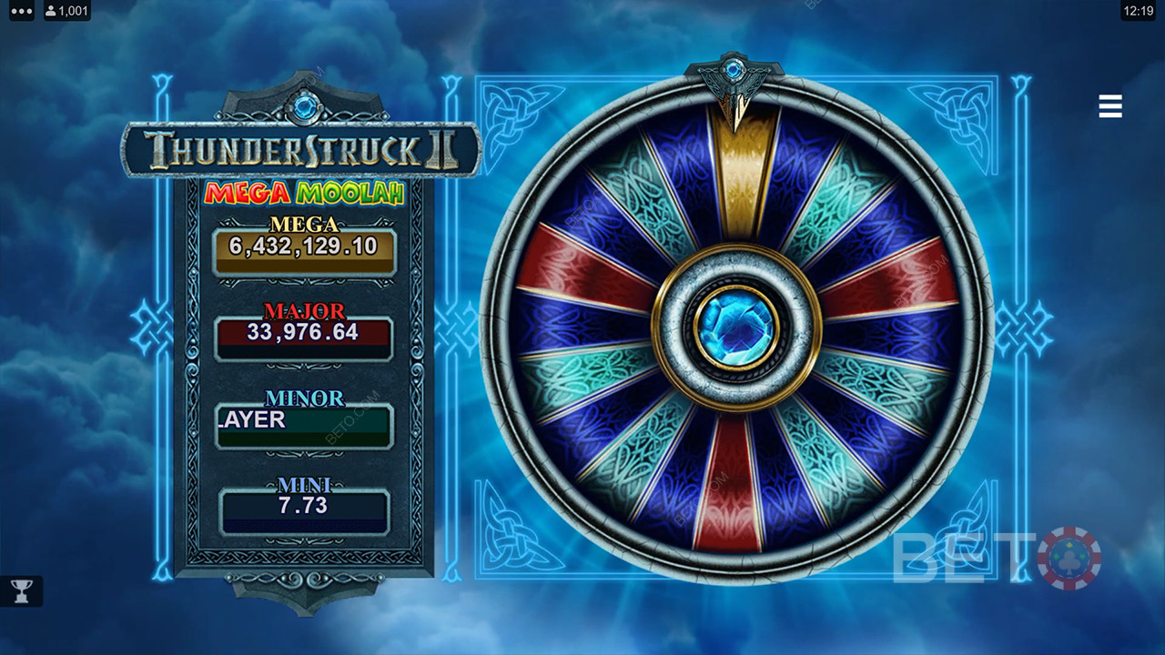Thunderstruck II Mega Moolah Ανασκόπηση από BETO Slots