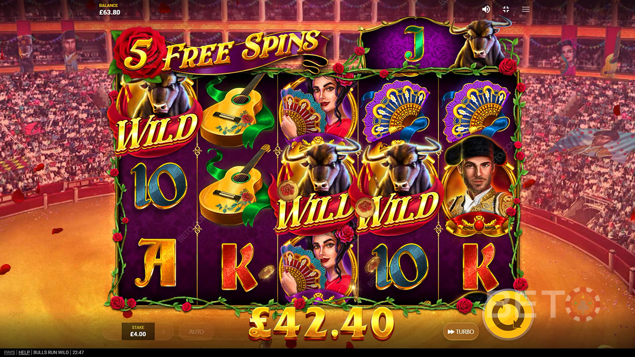 Bulls Run Wild κριτική από BETO Slots