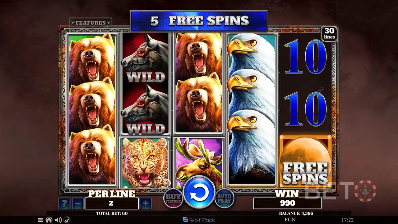 Wolf Fang Iron Wolf Ανασκόπηση από BETO Slots