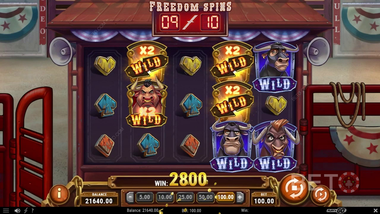 Bull in a Rodeo Δωρεάν Παιχνίδι