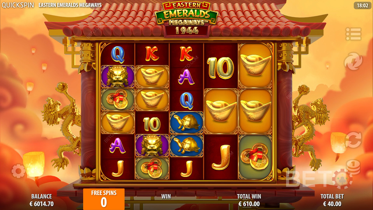 Eastern Emeralds Megaways Ανασκόπηση από BETO Slots