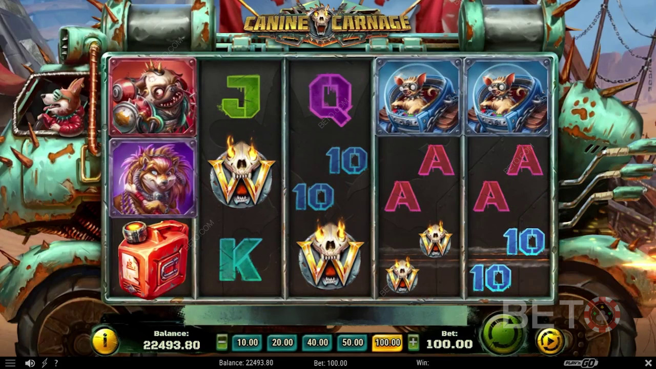 Ανασκόπηση Canine Carnage από BETO Slots