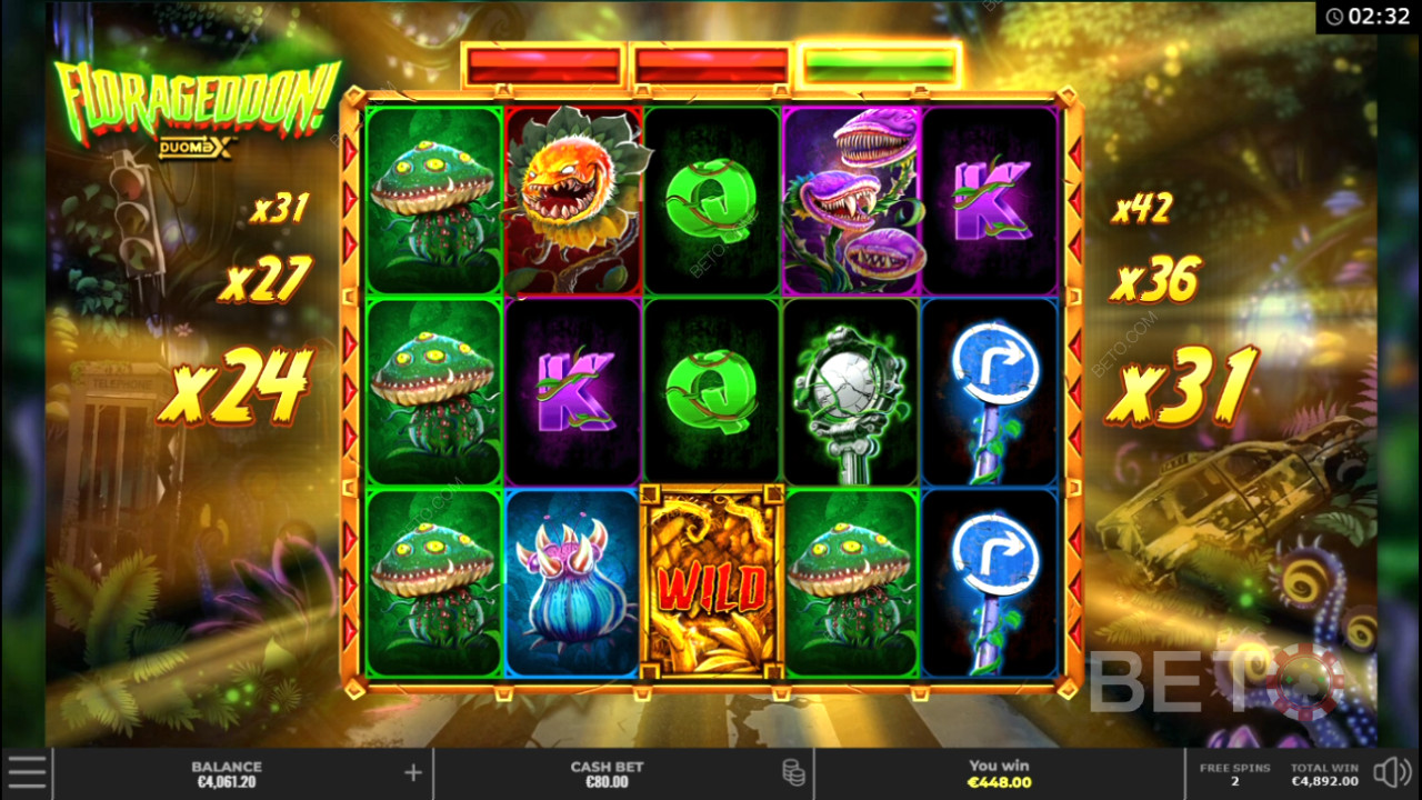 Florageddon! Ανασκόπηση από BETO Slots