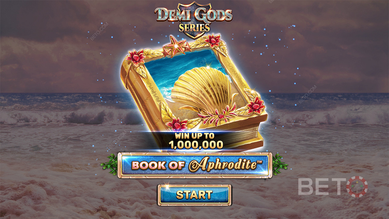 Απολαύστε μέγιστο κέρδος 10.000x του πονταρίσματός σας στον κουλοχέρη Book of Aphrodite