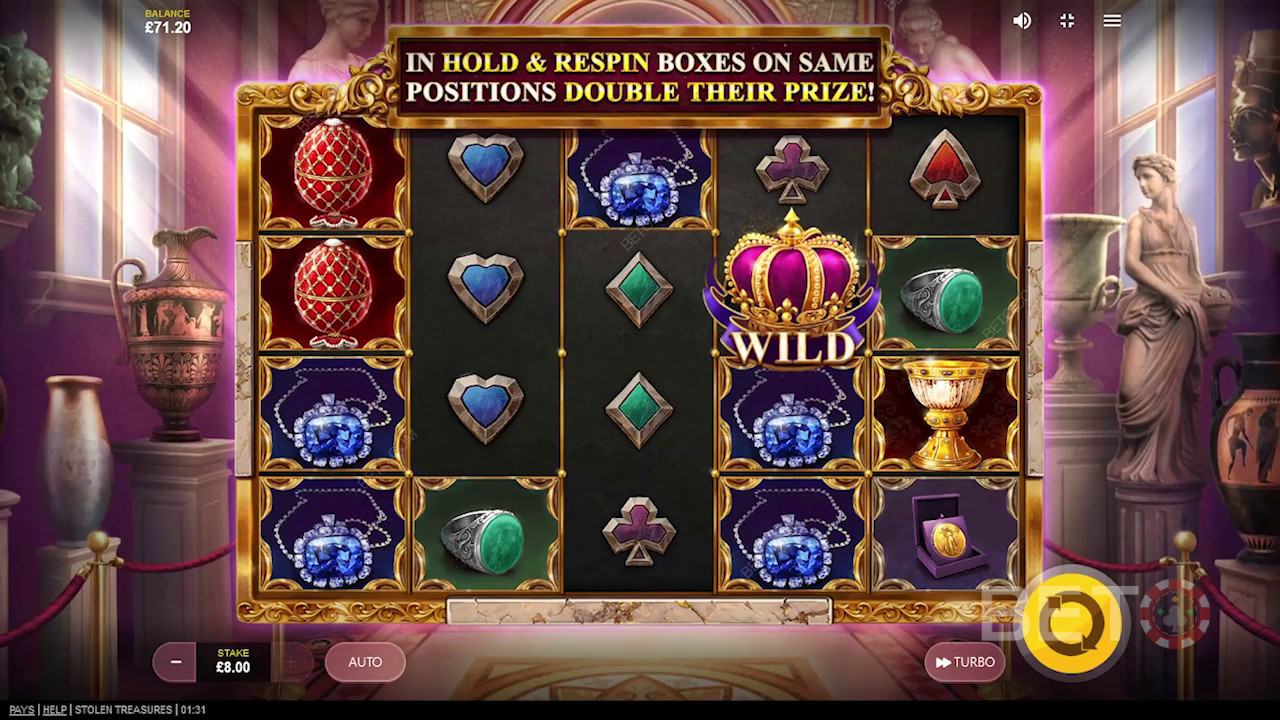 Κλεμμένοι Θησαυροί κριτική από BETO Slots