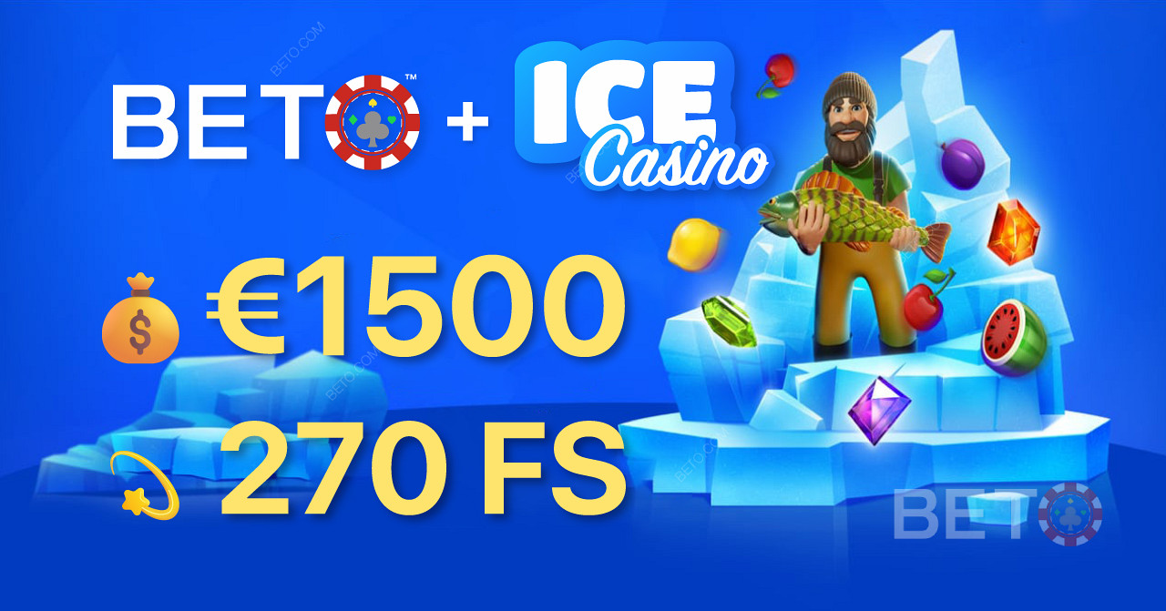 Το ICE Casino προσφέρει ένα από τα μεγαλύτερα πακέτα καλωσορίσματος στους νέους παίκτες!