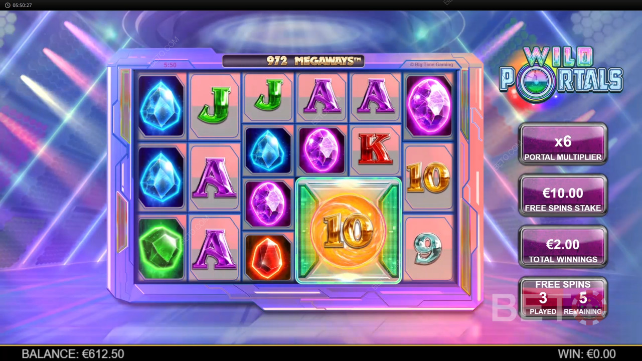 Wild Portals Megaways Ανασκόπηση από BETO Slots