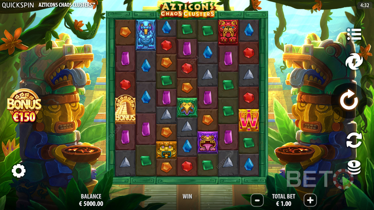 Azticons Chaos Clusters Ανασκόπηση από BETO Slots