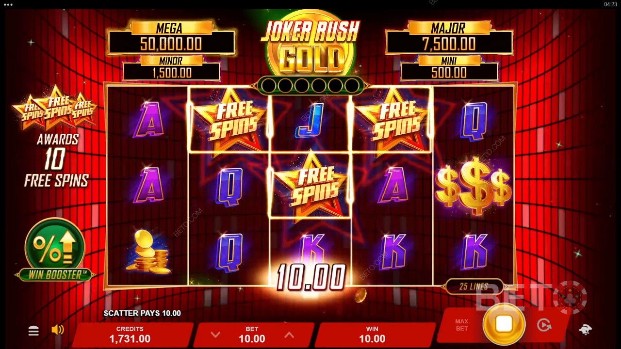Joker Rush Gold Δωρεάν Παιχνίδι