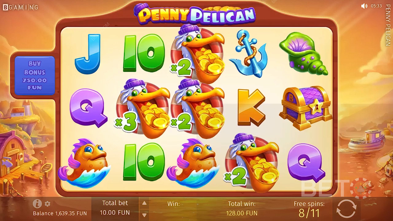 Penny Pelican Δωρεάν Παιχνίδι