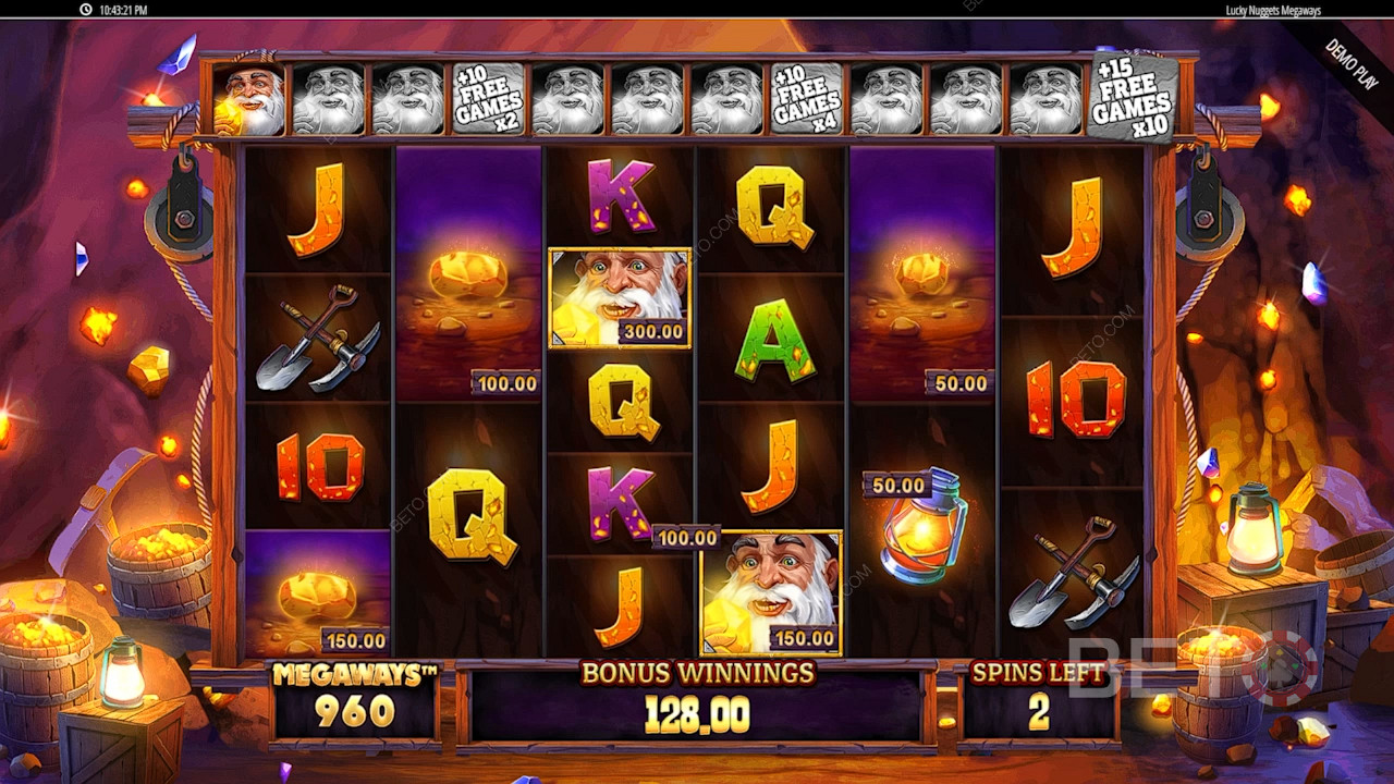 Lucky Nuggets Megaways Δωρεάν Παιχνίδι