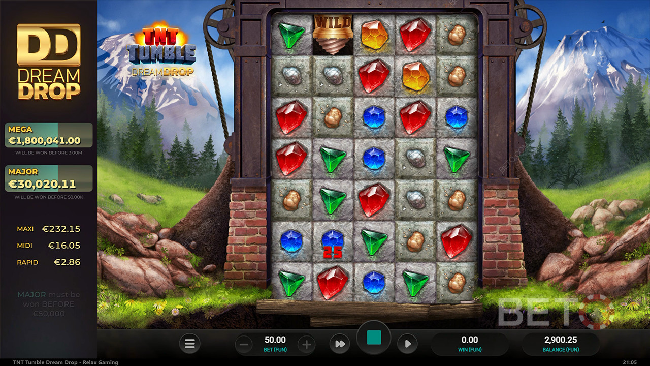TNT Tumble Dream Drop κριτική από BETO Slots