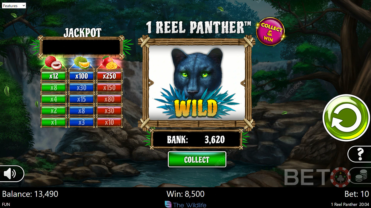 1 Reel Panther Ανασκόπηση από BETO Slots
