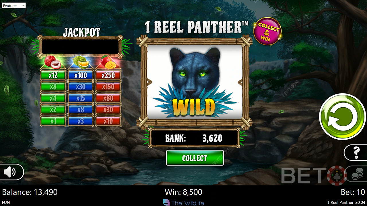 1 Reel Panther Δωρεάν Παιχνίδι
