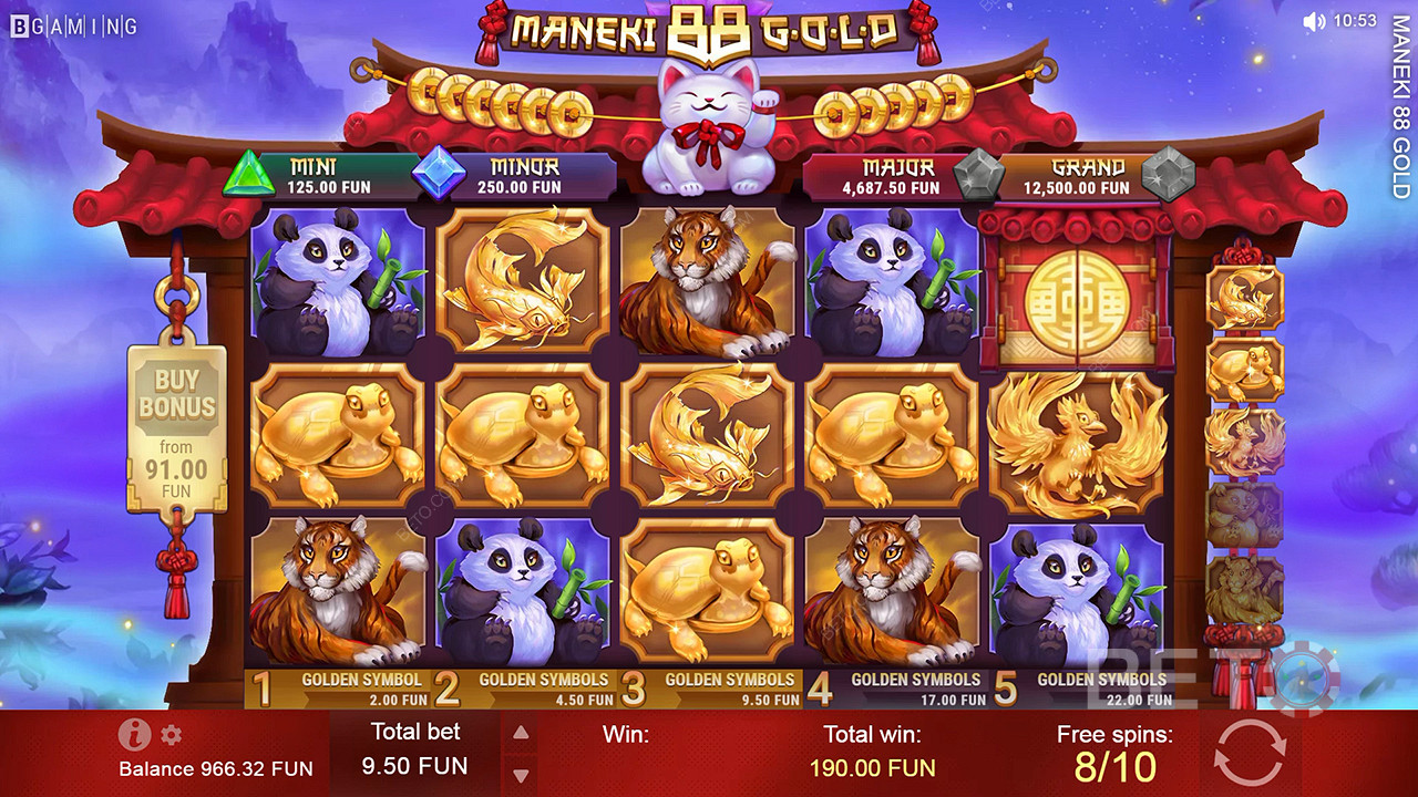 Maneki 88 Gold Δωρεάν Παιχνίδι