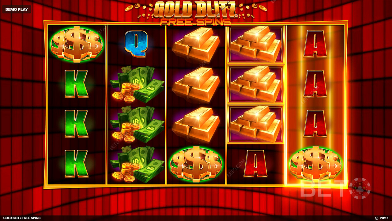 Gold Blitz Free Spins Δωρεάν Παιχνίδι