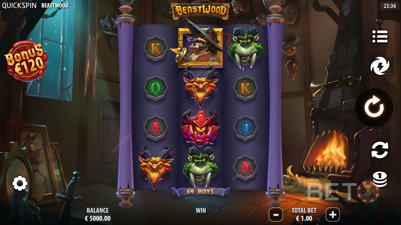 Beastwood Ανασκόπηση από BETO Slots