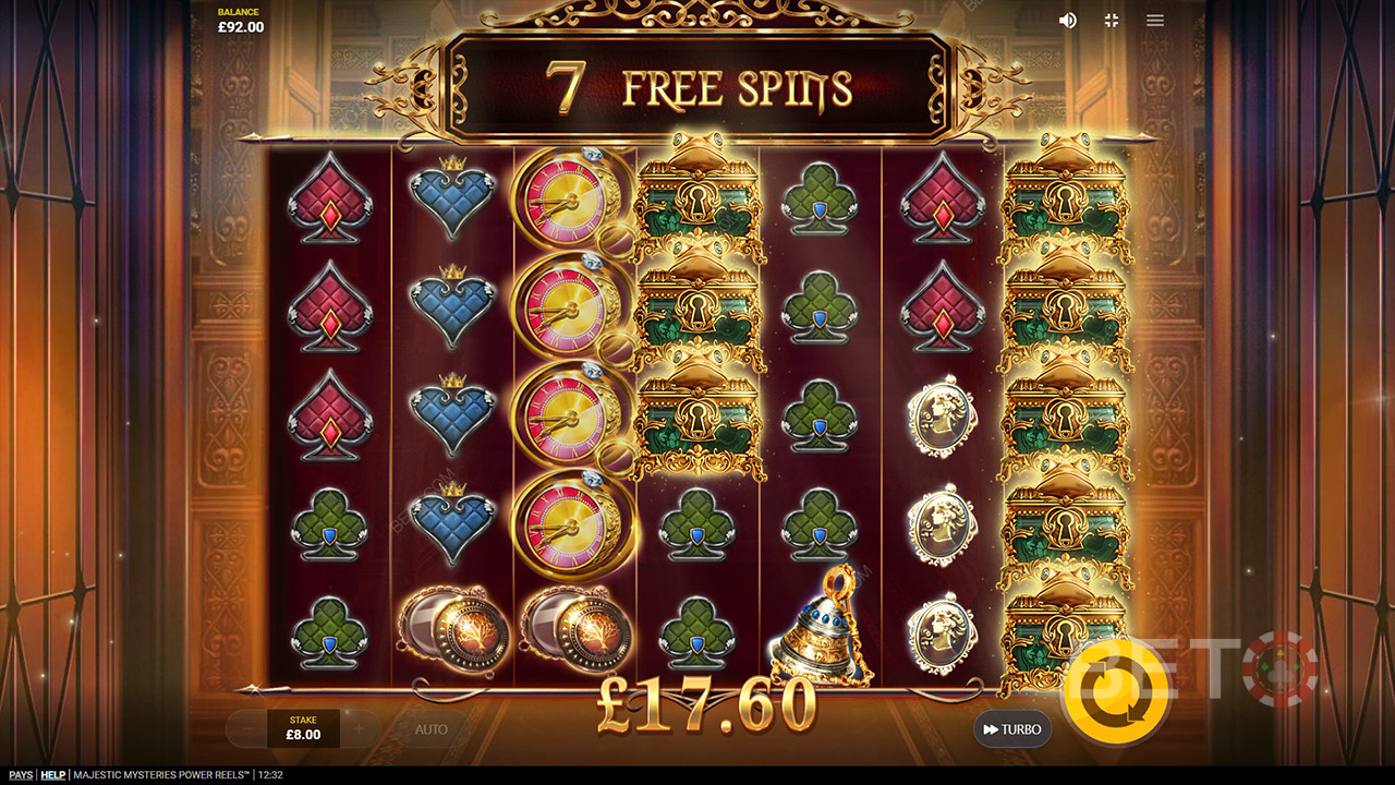 Majestic Mysteries Power Reels κριτική από BETO Slots