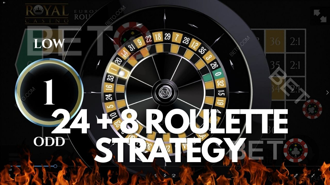24 + 8 Στρατηγική Ρουλέτας - Επεξήγηση του συστήματος στοιχημάτων καζίνο