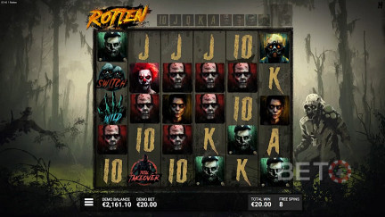 Κουλοχέρης Rotten - Δωρεάν Παιχνίδι και Αξιολογήσεις (2023) 