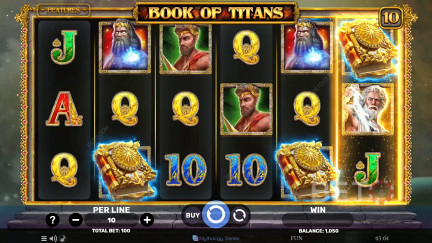 Κουλοχέρης Book of Titans - Δωρεάν Παιχνίδι και Αξιολογήσεις (2024) 