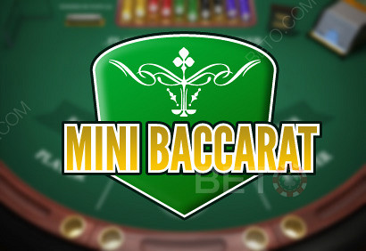 Δοκιμάστε το Mini Baccarat και κατανοήστε τους κανόνες