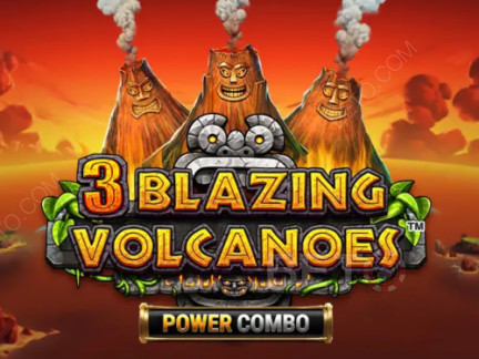 3 Blazing Volcanoes Power Combo Δοκιμαστική έκδοση