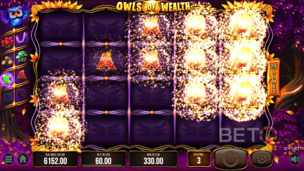 Κουλοχέρης Owls of Wealth - Δωρεάν Παιχνίδι και Αξιολογήσεις (2025) 