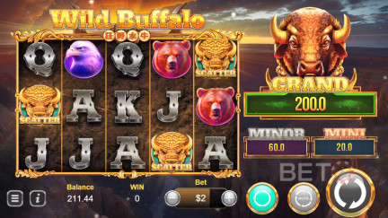 Κουλοχέρης Wild Buffalo - Δωρεάν Παιχνίδι και Αξιολογήσεις (2025) 